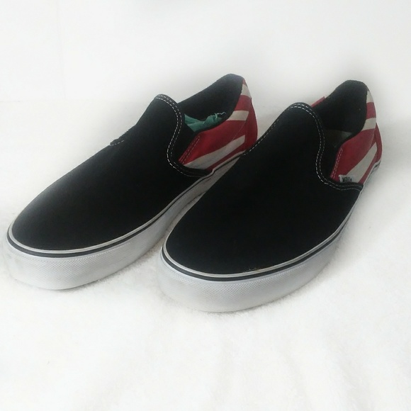 mens slip on vans size 10